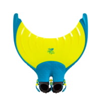 Body Glove Adult Mermaid Linden Monofin - Yellow/Green 845666FD