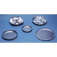 VWR Disposable Aluminum Weighing and Drying Pans D-12 Drying Pan With Hole (for liquids), Pack of 25
