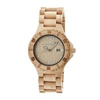 Earth Wood Raywood Bracelet Watch w/Date