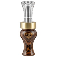 ECHO CALLS, INC 90016 Diamondwood/Wood Poly Ducks Double Reed Bocote Timber/Pol