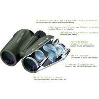 Nikon Ecobins Binocular 10 x 25 Eco Bins w/ FREE Case