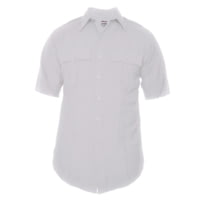 Elbeco Heroshield 100% Cotton Men's Bravo Short Sleeve Shirt ELB-SM2001WH+4XL