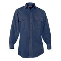 Elbeco Men's Navy Paragon Plus Long Sleeve Shirt