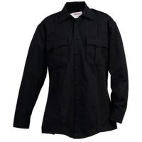 Elbeco Mens, Black,tek3 Long Sleeve Shirt, Document Pocket