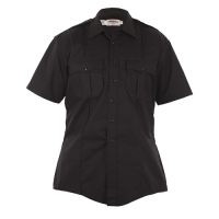 Elbeco Mens, Black, tek3 Short Sleeve Shirt, Document Pocket