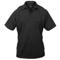 Elbeco Mens Black, Uv1 Undervest Short Sleeve Shirt