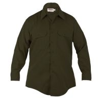 Elbeco Mens, Forest Green, La County Sheriff Short Sleeve Shirt, Class B, Plain Pocket