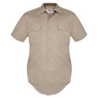 Elbeco Mens, Silver Tan, La County Sheriff West Coast Short Sleeve Shirt, Class B