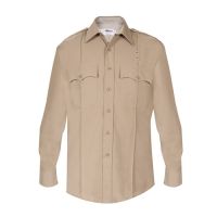 Elbeco Mens, Tan, Duty Maxx Long Sleeve, Without Creases