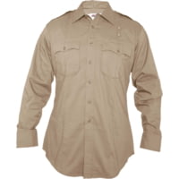 Elbeco Men's Reflex West Coast Long Sleeve Shirt, Tan