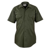 Elbeco Womens, Forest Green, La County Sheriff, Short Sleeve, Plain Pocket