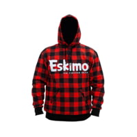 Eskimo Buffalo Plaid Cotton Hoodie