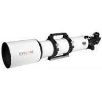 Explore Scientific ED127 FCD100 Classic White Air-Spaced Triplet APO Refractor w/ 3in Starlight Feathertouch Focuser