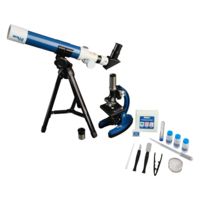 ExploreOne Apollo Telescope &amp; Micro Microscope Set w/Case