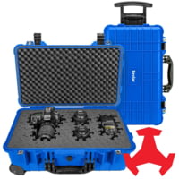 Eylar 22in Carry-On Roller Hard Case Equipped w/Ragar XP Crosslinked Foam Insert