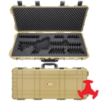 Eylar 38in Hard Rifle Case Equipped w/Ragar XP Crosslinked Foam Insert