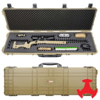 Eylar 53in Hard Rifle Case Equipped w/Ragar XP Crosslinked Foam Insert