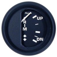 Faria Beede Instruments Euro Black 2" Trim Gauge Mercury / Mariner / Mercruiser / Volvo DP / Yamaha-2001 and newer