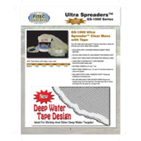 Fitec Cast Nets GS-1000 Ultra Spreader With T
