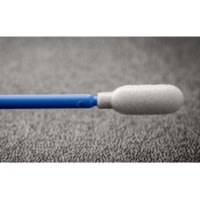Foamex/Wilshire Contamination Control Swab, Foam Head, Flexible Tip, Foamex Asia WCC HT1001 Swab Foam Sm 5.5IN Long PK500, Pack of 500