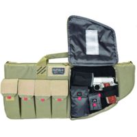 GPS Tactical 28 inch AR Case w/Handgun Pouch