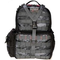 GPS Tall Tactical Range Backpack, Holds 3 Handguns