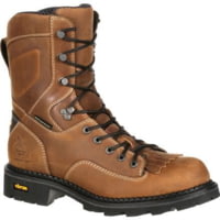 Georgia Boot Comfort Core Waterproof Logger 8 inch Work Boot w/Composite Toe - Men's