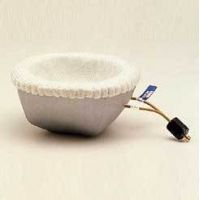 Glas-Col Hemispherical Mantles, Series O, Glas-Col 100AO412 Silicone-Impregnated Glass Fabric Exterior