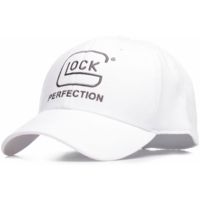 Glock AP70239 Hat Perfection With Logo Sports Cap Cotton White