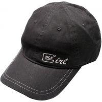 GLOCK AS10006 CHINO GLKGRL HAT BLK/SLV