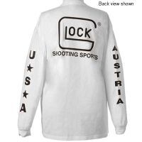 Glock Shooting Sports T-Shirt - Long Sleeve White AP61404