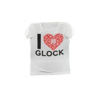 Glock Women Short Sleeve "I Love Glocks" Shirt