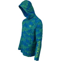 Googan Squad Crappie School Full Mesh Hooded Long-Sleeve Shirt - Men's