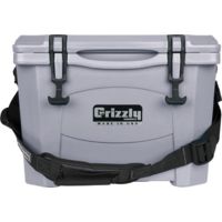 Grizzly Coolers Grizzly G15 Gunmetal Gray 15 Quart Cooler