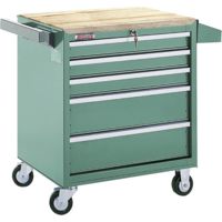 Grizzly Industrial Drawer Roll-Cabinet w/ Ball Bearing Slides