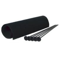Gun Storage Solutions Gss Small Rifle Rod Kit 5 Blk Rifle Rods .22 Cal 19"x15"