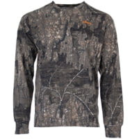 Habit Bear Cave Camo Long Sleeve Tee w/ Habit Logo - Mens