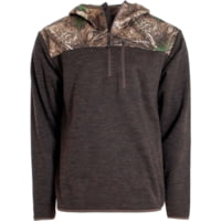 Habit Men's 1/4 Zip Hooded Fleece Pullover 1409609