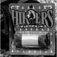 Hiker 60in Flat Shoe Laces - Black