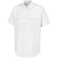 Horace 1112SH New Dimension Stretch Poplin Shirt, White - Men's