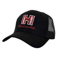 Hornady Bullet Logo Black Patch Hat - Men's