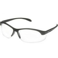 Howard Leight HL200 Youth Safety Glasses- Black Frame/Clear Lens/Anti-Fog
