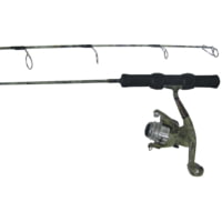 HT Enterprises Fish Hunter Camo Ice Fishing Combo