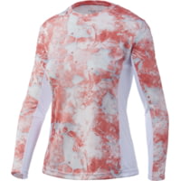 HUK Performance Fishing Icon X Mossy Oak Fracture L/S Shirt - Women's