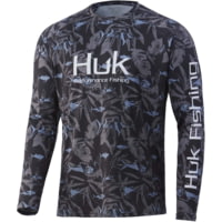 HUK Performance Fishing Ocean Palm Pursuit L/S Shirt - Mens