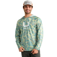 HUK Performance Fishing Icon Printed Long Sleeve Hoodie - Men's