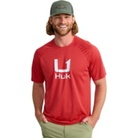 HUK Performance Fishing Icon Short Sleve Crew - Men's