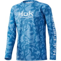 HUK Performance Fishing Running Lakes Pursuit L/S Shirt - Kids