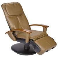Human Touch HT-103 Robotic Massage Chair in Cashew Leather-Like PVC