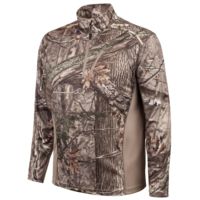 Huntworth Hunting Birds Eye Mesh 1/4 Zip Pullover - Mens